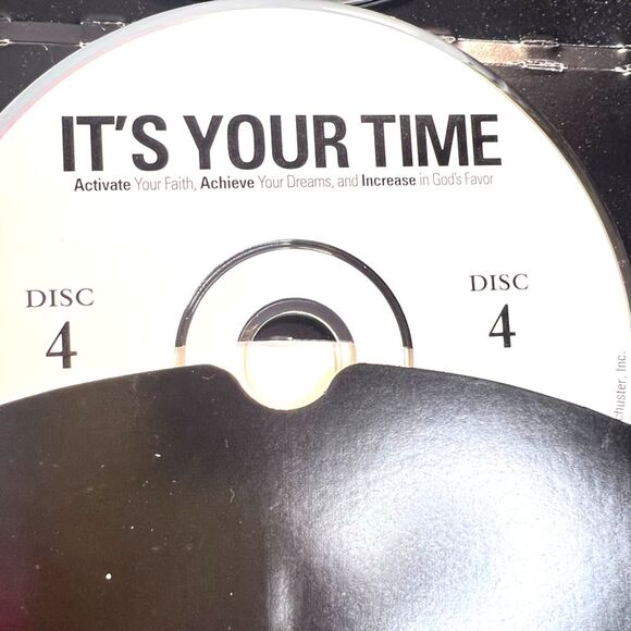 Joel Osteen 'It's Your Time' Audiobook 5 CD’s  Faith Spiritual Prayer Christian - Picture 5 of 9